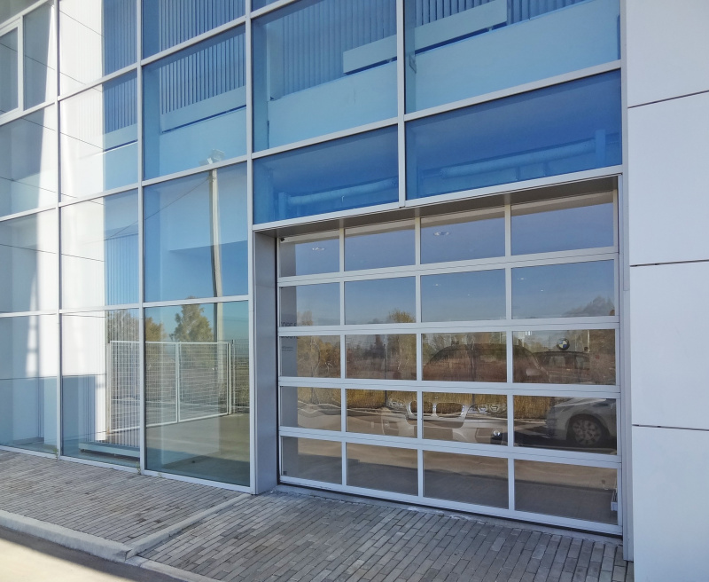 Панорамные ворота AluTrend