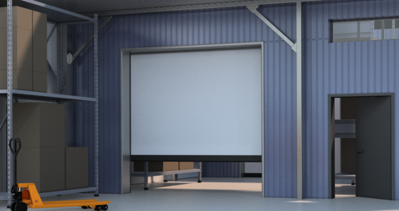 Скоростные рулонные ворота серии TurboFlex