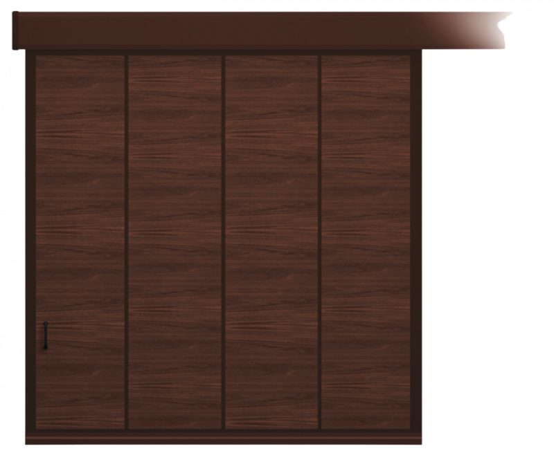 Ворота противопожарные откатные ВПО-90