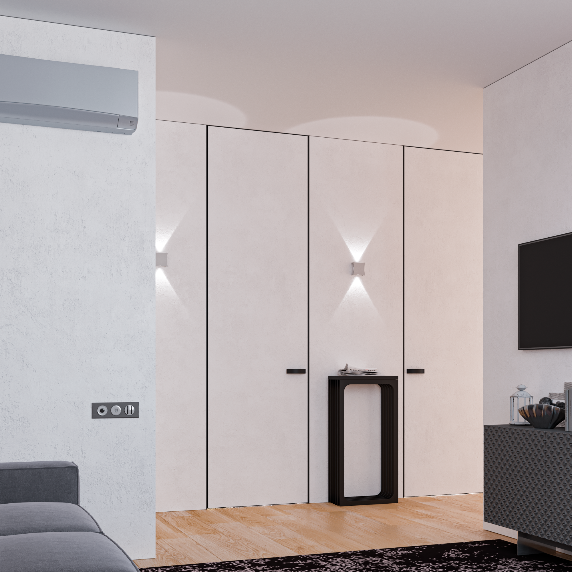 Крашенные двери